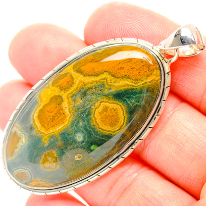 Ocean Jasper Pendants handcrafted by Ana Silver Co - PD31937