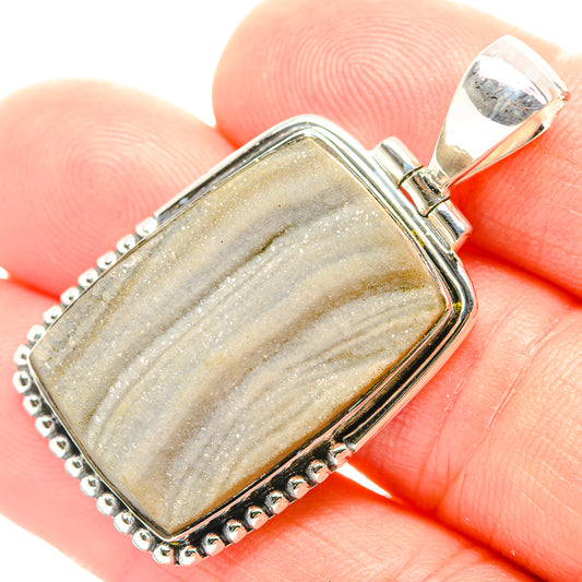 Desert Druzy Pendants handcrafted by Ana Silver Co - PD31954