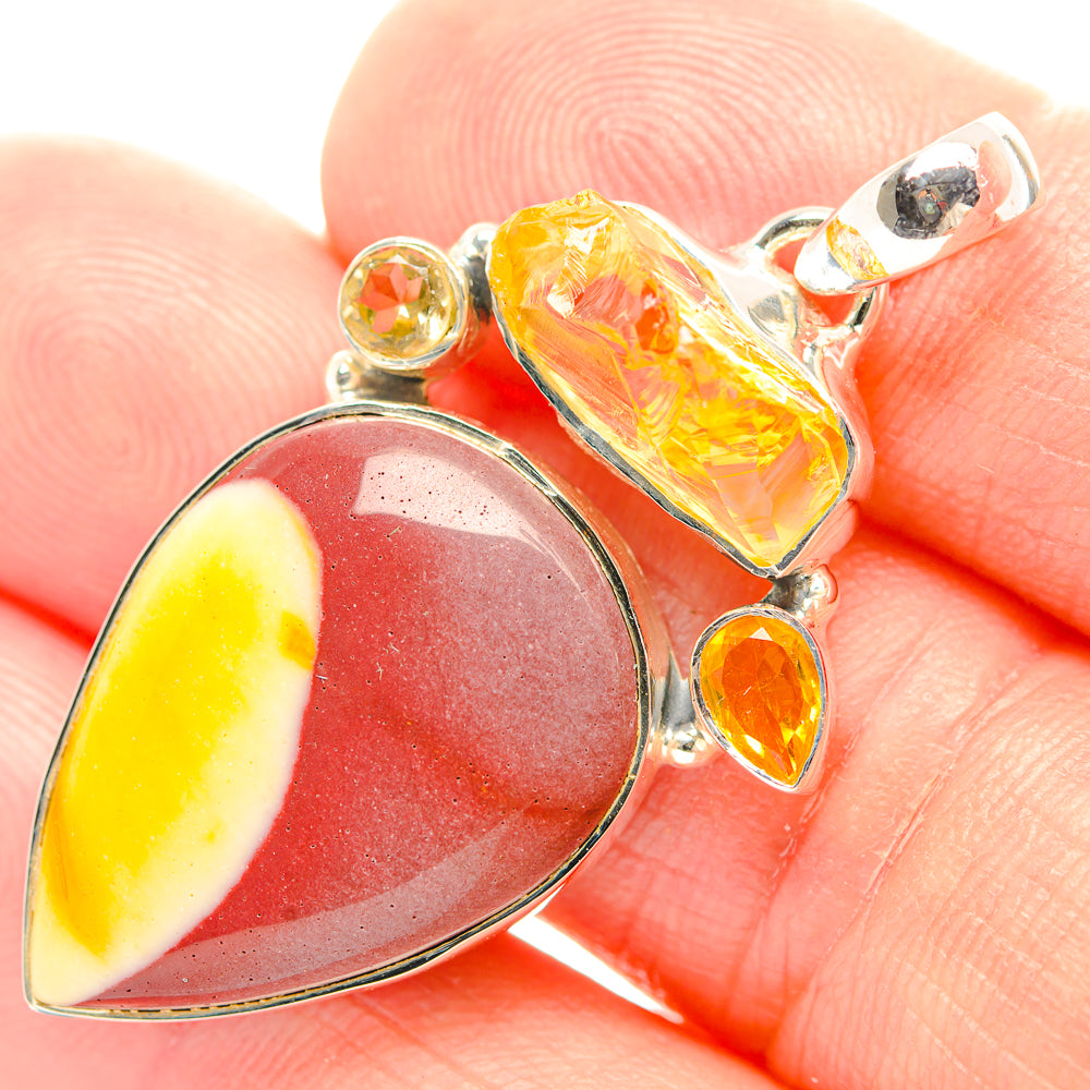 Mookaite Pendants handcrafted by Ana Silver Co - PD31969