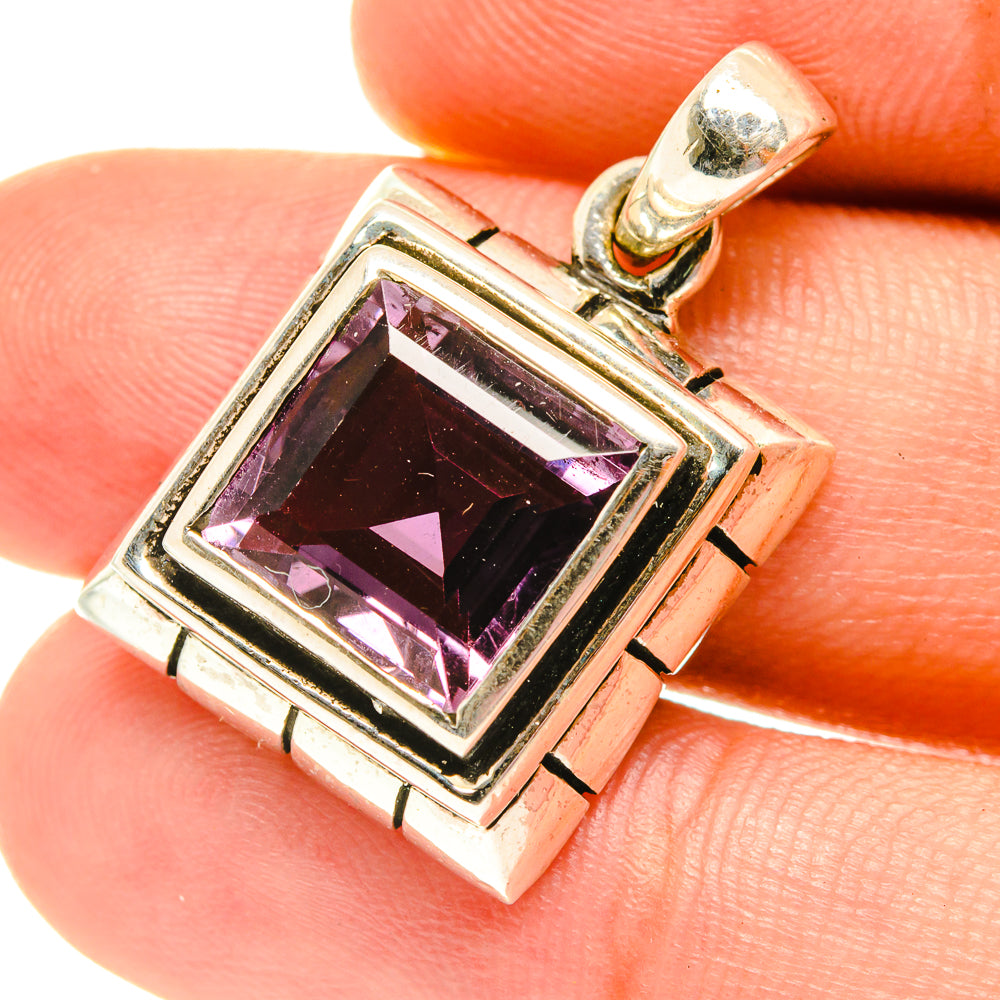 Amethyst Pendants handcrafted by Ana Silver Co - PD3197