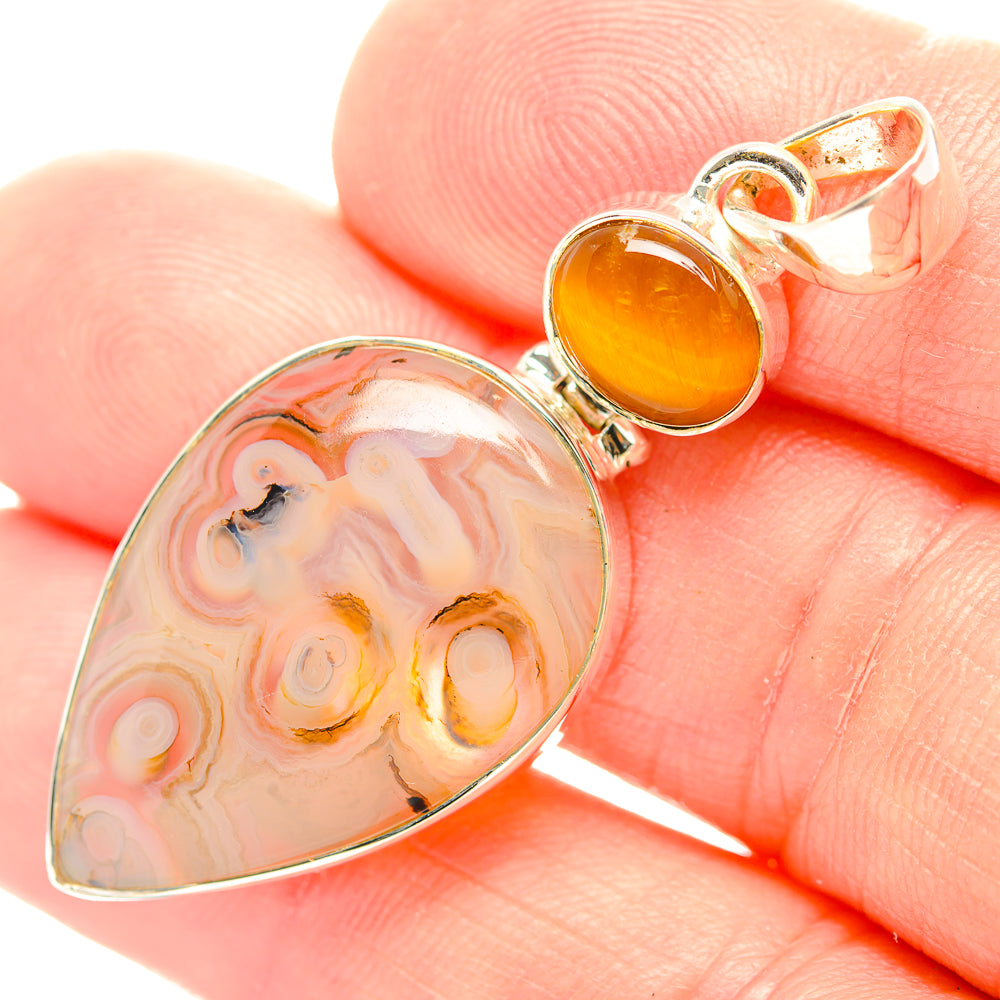 Ocean Jasper Pendants handcrafted by Ana Silver Co - PD31972