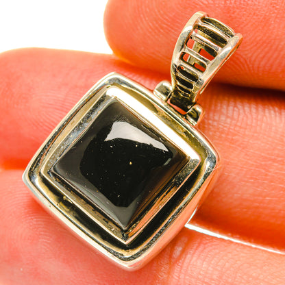 Black Onyx Pendants handcrafted by Ana Silver Co - PD3198