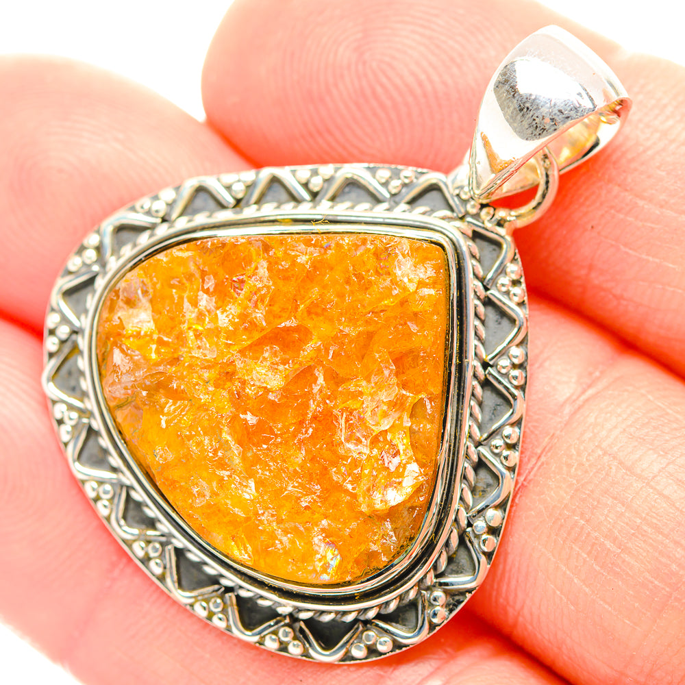 Citrine Pendants handcrafted by Ana Silver Co - PD31992