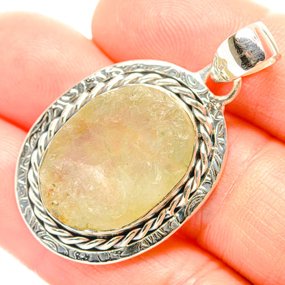 Prehnite Pendants handcrafted by Ana Silver Co - PD32017