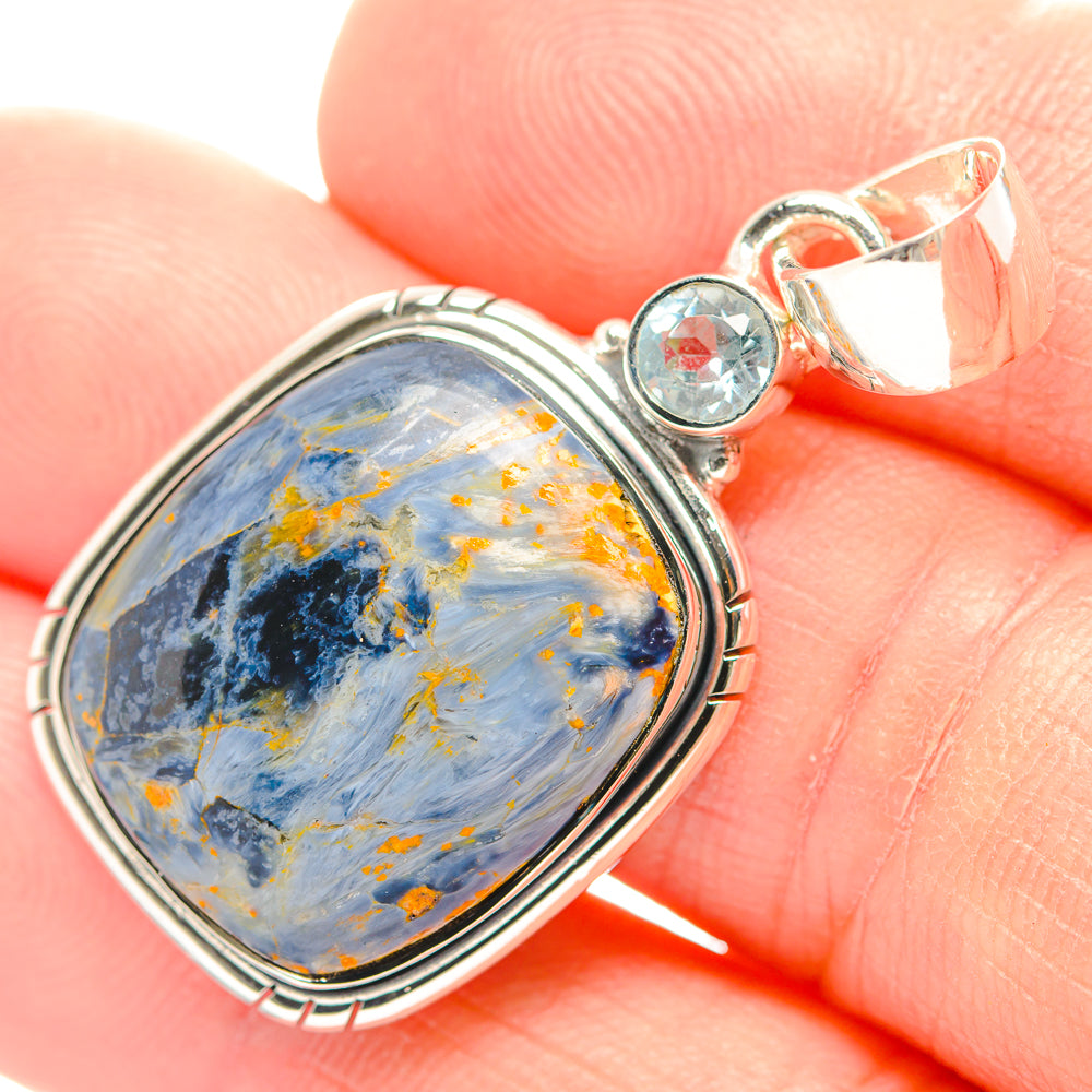 Pietersite Pendants handcrafted by Ana Silver Co - PD32019