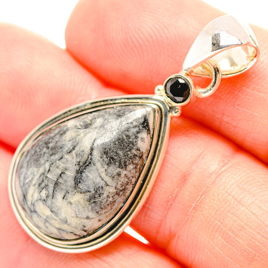 Pinolith Jasper Pendants handcrafted by Ana Silver Co - PD32022