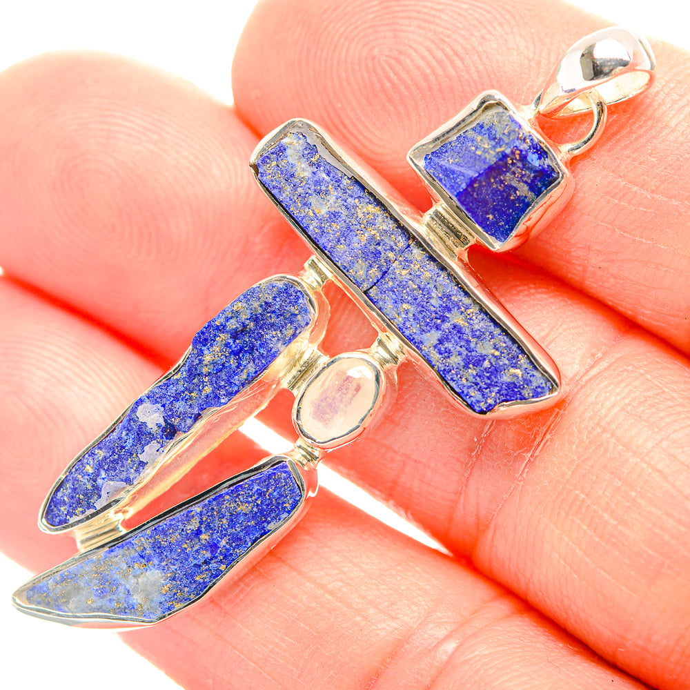 Lapis Lazuli Pendants handcrafted by Ana Silver Co - PD32025