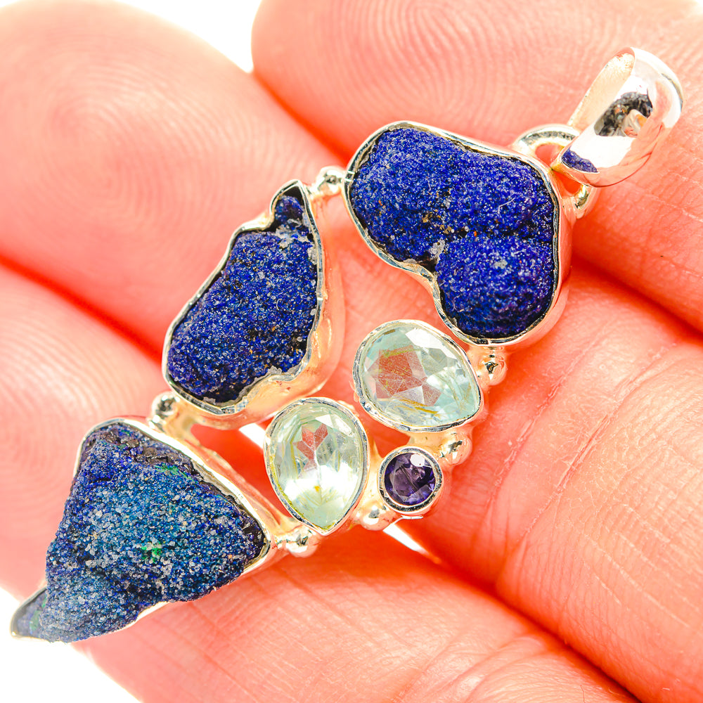 Lapis Lazuli Pendants handcrafted by Ana Silver Co - PD32026
