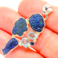 Azurite Pendants handcrafted by Ana Silver Co - PD32031