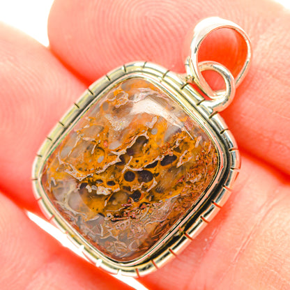 Dinosaur Bone Pendants handcrafted by Ana Silver Co - PD32037