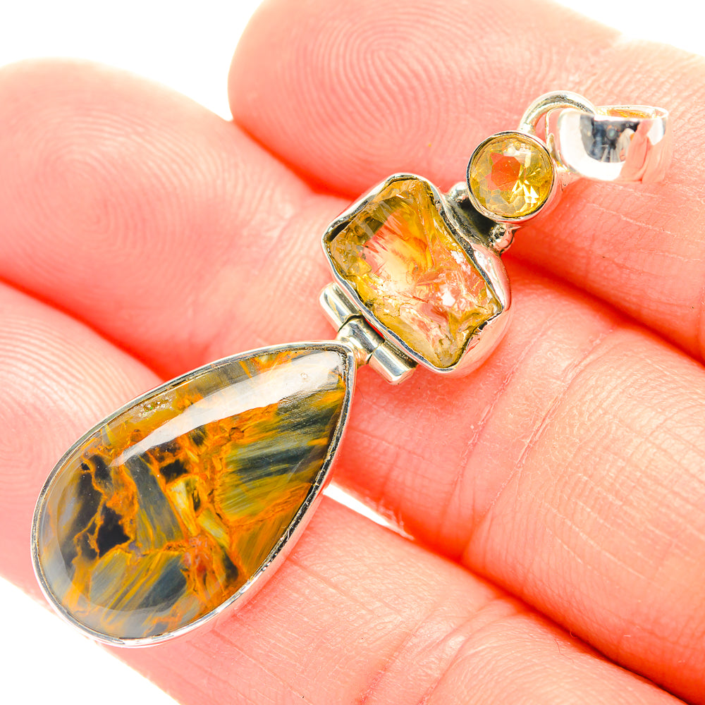 Ocean Jasper Pendants handcrafted by Ana Silver Co - PD32038