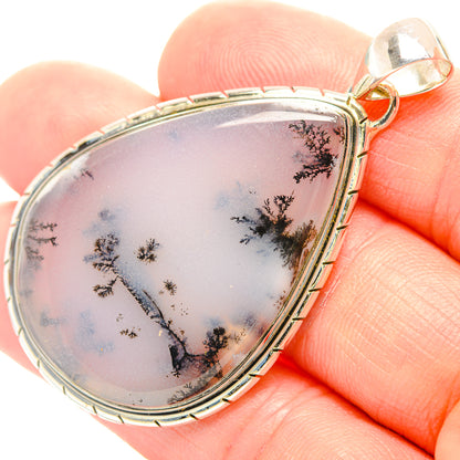 Dendritic Opal Pendants handcrafted by Ana Silver Co - PD32060