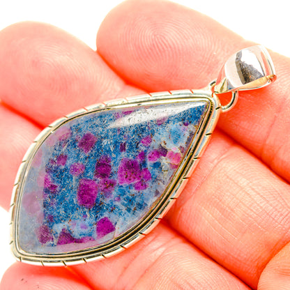 Ruby Fuchsite Pendants handcrafted by Ana Silver Co - PD32082