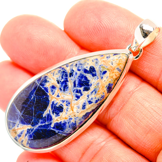 Sodalite Pendants handcrafted by Ana Silver Co - PD32087