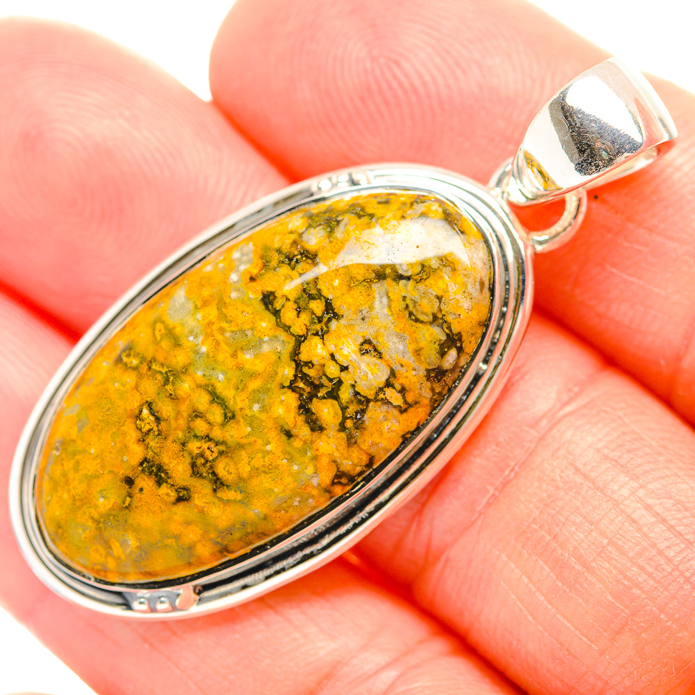 Ocean Jasper Pendants handcrafted by Ana Silver Co - PD32090