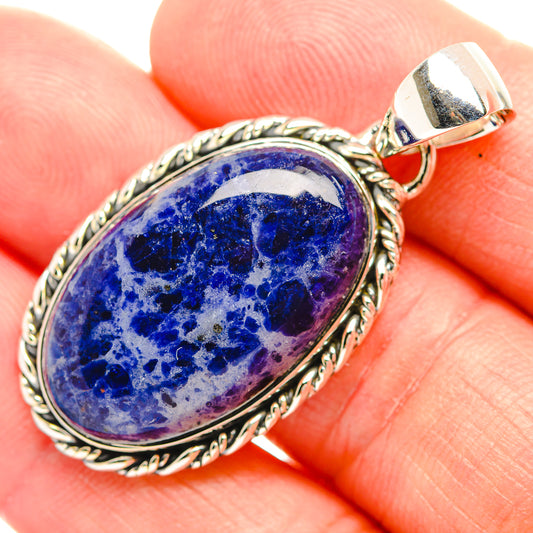 Sodalite Pendants handcrafted by Ana Silver Co - PD32099
