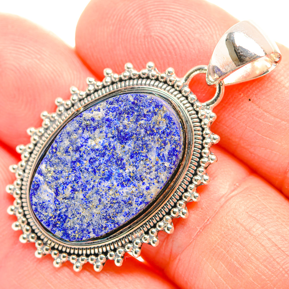 Lapis Lazuli Pendants handcrafted by Ana Silver Co - PD32102