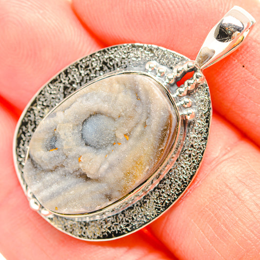 Desert Druzy Pendants handcrafted by Ana Silver Co - PD32109