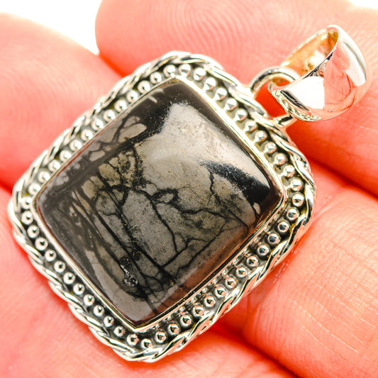 Picasso Jasper Pendants handcrafted by Ana Silver Co - PD32110