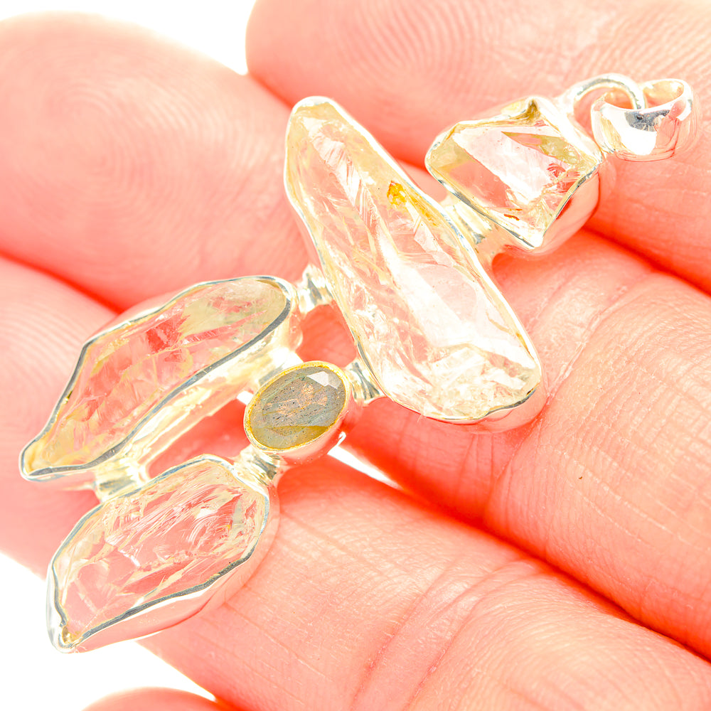 Green Amethyst Pendants handcrafted by Ana Silver Co - PD32130