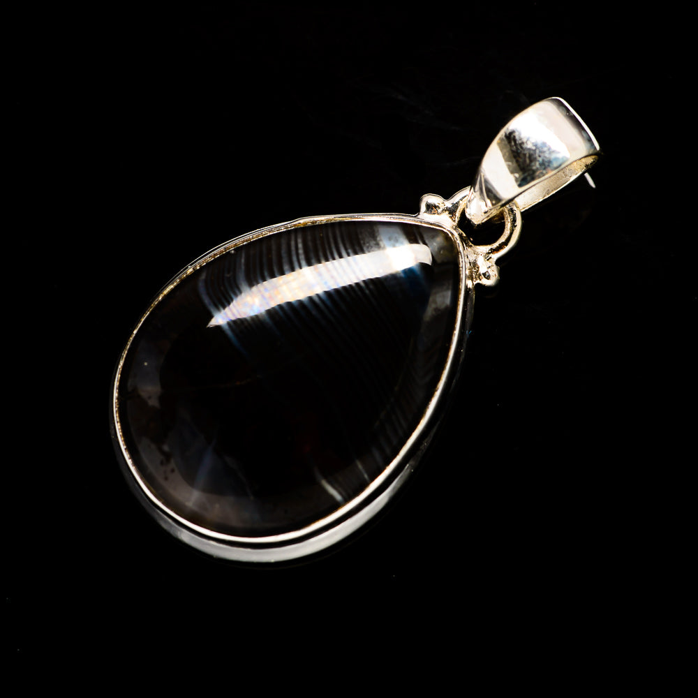 Psilomelane Pendants handcrafted by Ana Silver Co - PD731369