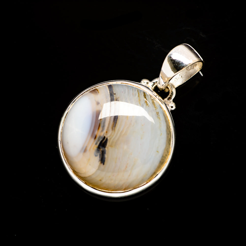 Dendritic Opal Pendants handcrafted by Ana Silver Co - PD731377