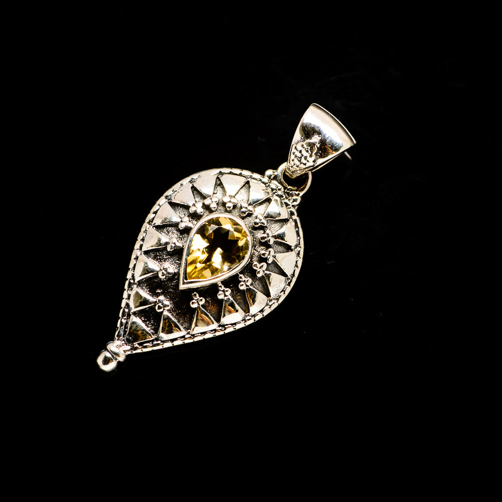 Citrine Pendants handcrafted by Ana Silver Co - PD731410