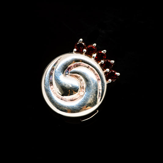 Garnet Pendants handcrafted by Ana Silver Co - PD731413