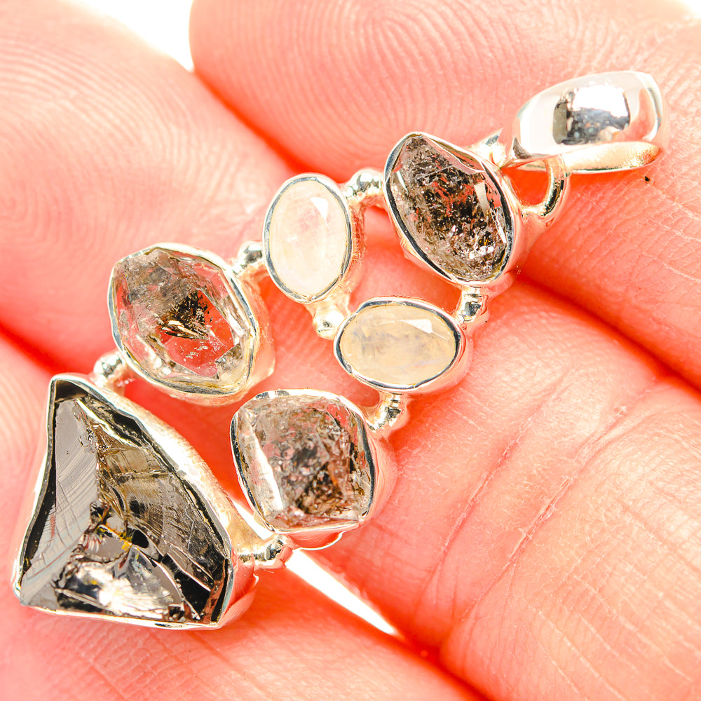 Herkimer Diamond Pendants handcrafted by Ana Silver Co - PD32154