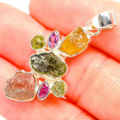 Tourmaline Pendants handcrafted by Ana Silver Co - PD32161
