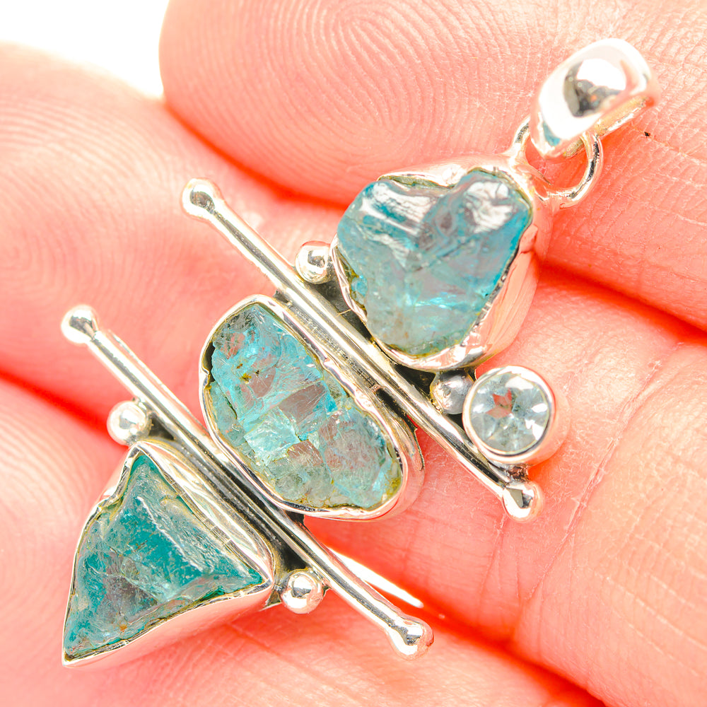 Apatite Pendants handcrafted by Ana Silver Co - PD32170