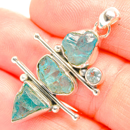 Apatite Pendants handcrafted by Ana Silver Co - PD32170