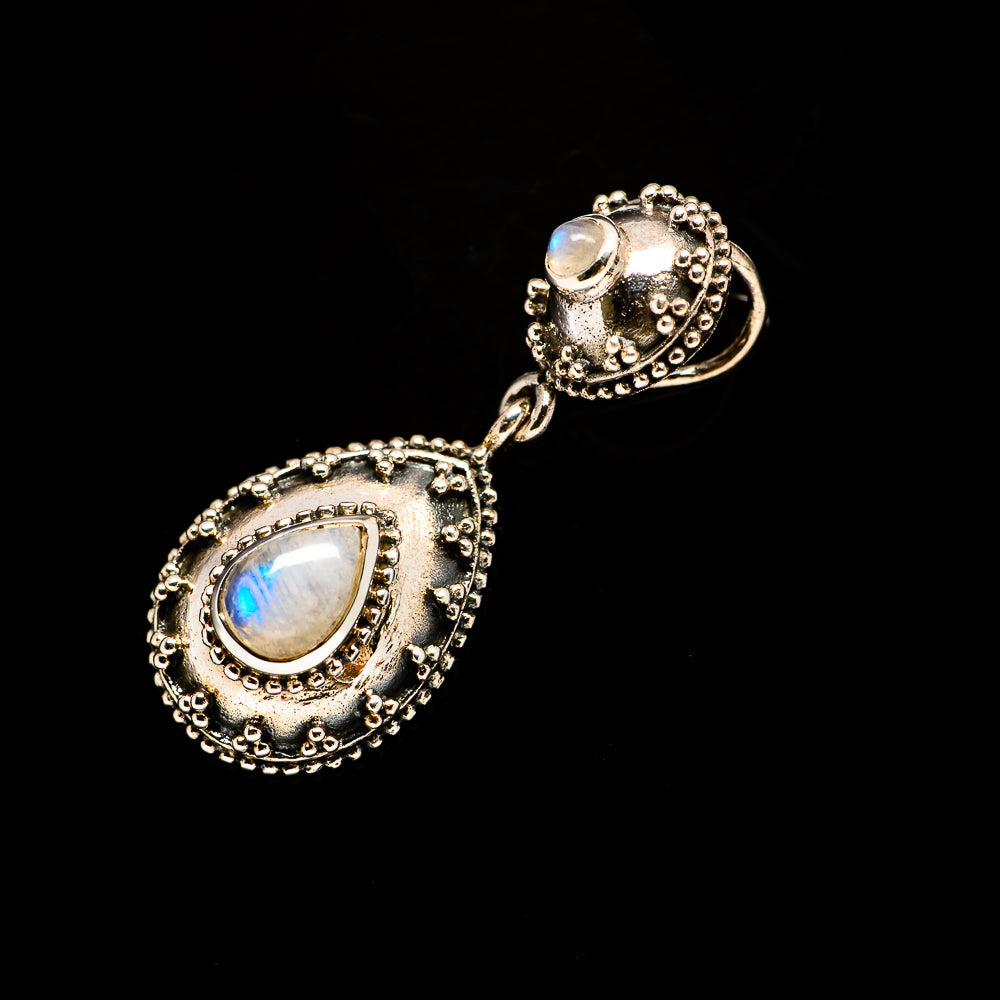 Rainbow Moonstone Pendants handcrafted by Ana Silver Co - PD731734