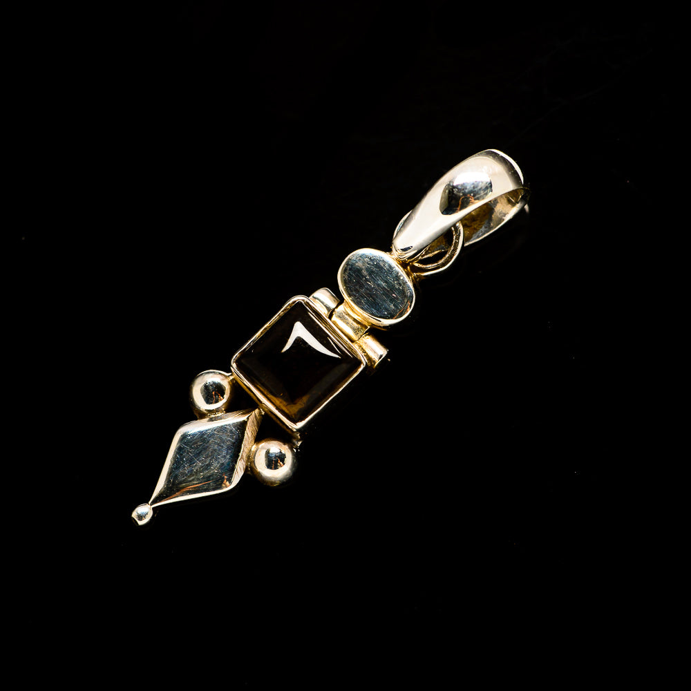 Smoky Quartz Pendants handcrafted by Ana Silver Co - PD731749