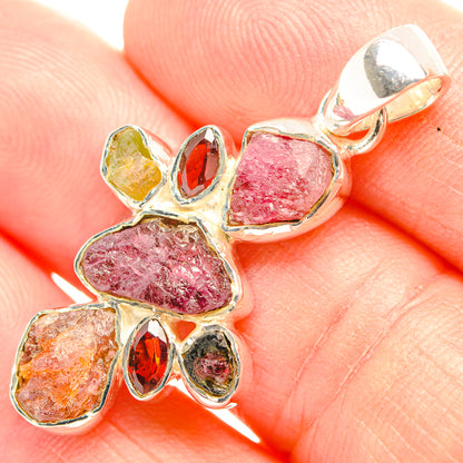 Tourmaline Pendants handcrafted by Ana Silver Co - PD32183