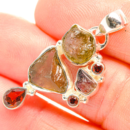 Tourmaline Pendants handcrafted by Ana Silver Co - PD32187