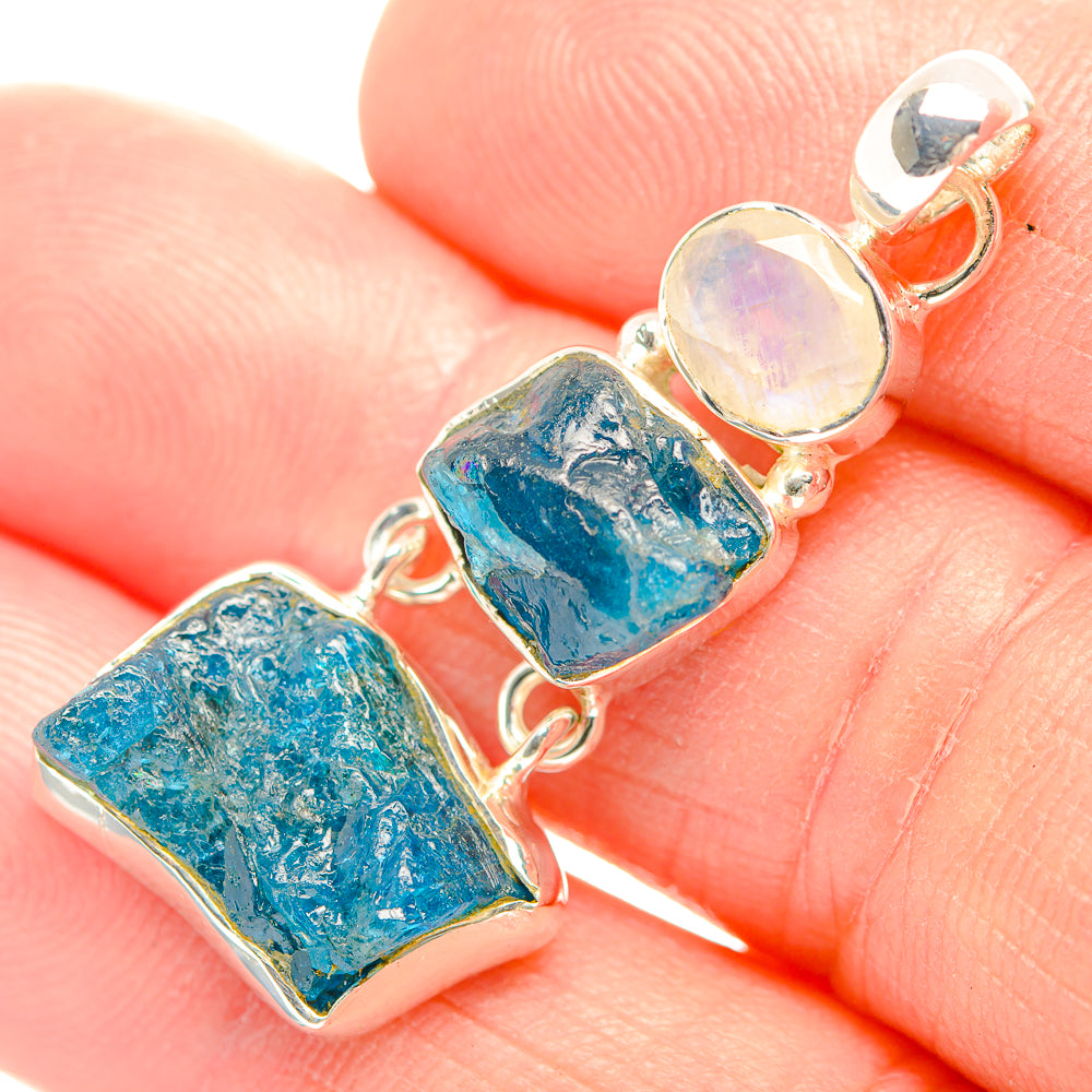 Apatite Pendants handcrafted by Ana Silver Co - PD32196