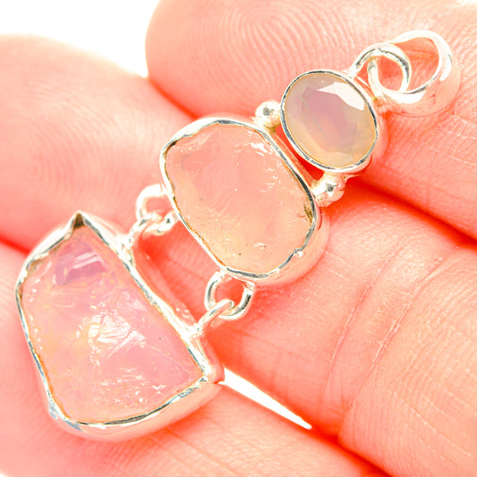 Kunzite Pendants handcrafted by Ana Silver Co - PD32197