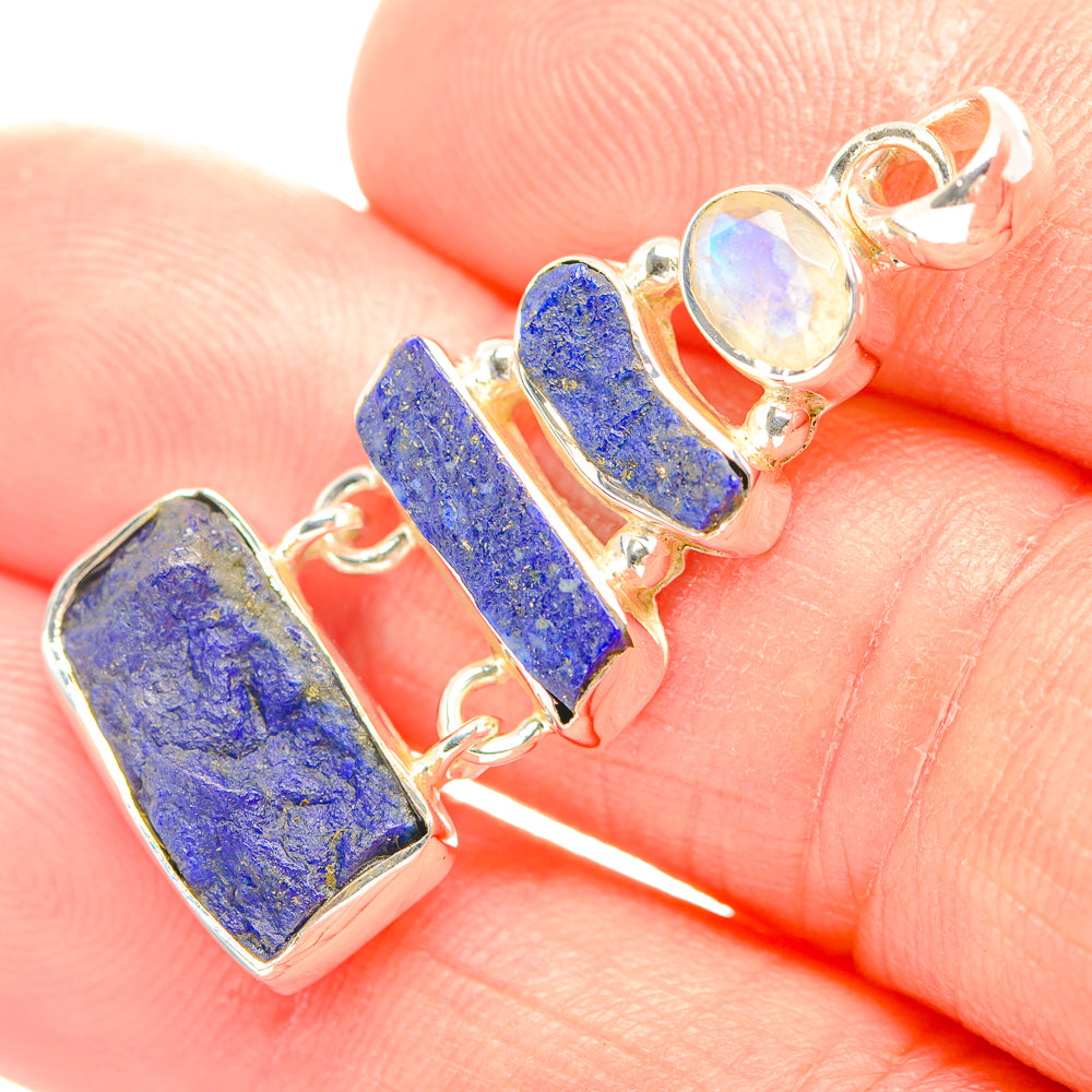 Lapis Lazuli Pendants handcrafted by Ana Silver Co - PD32199