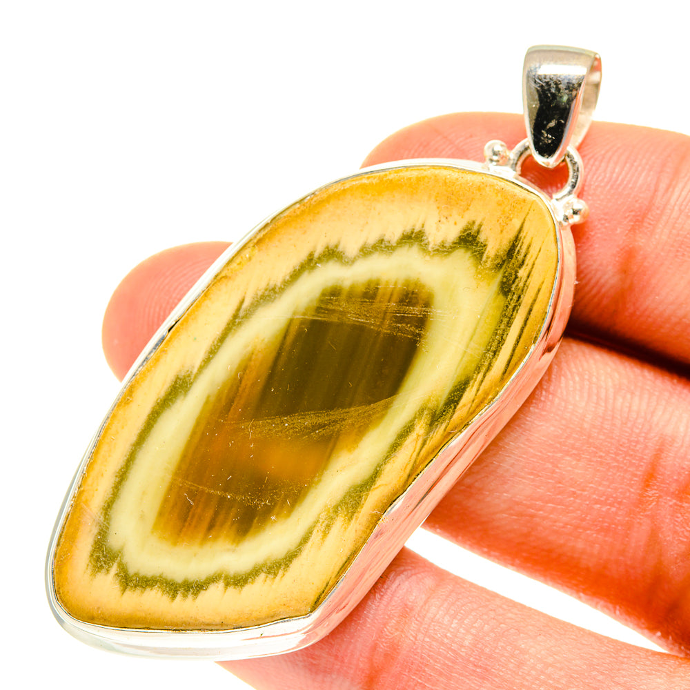 Willow Creek Jasper Pendants handcrafted by Ana Silver Co - PD3222