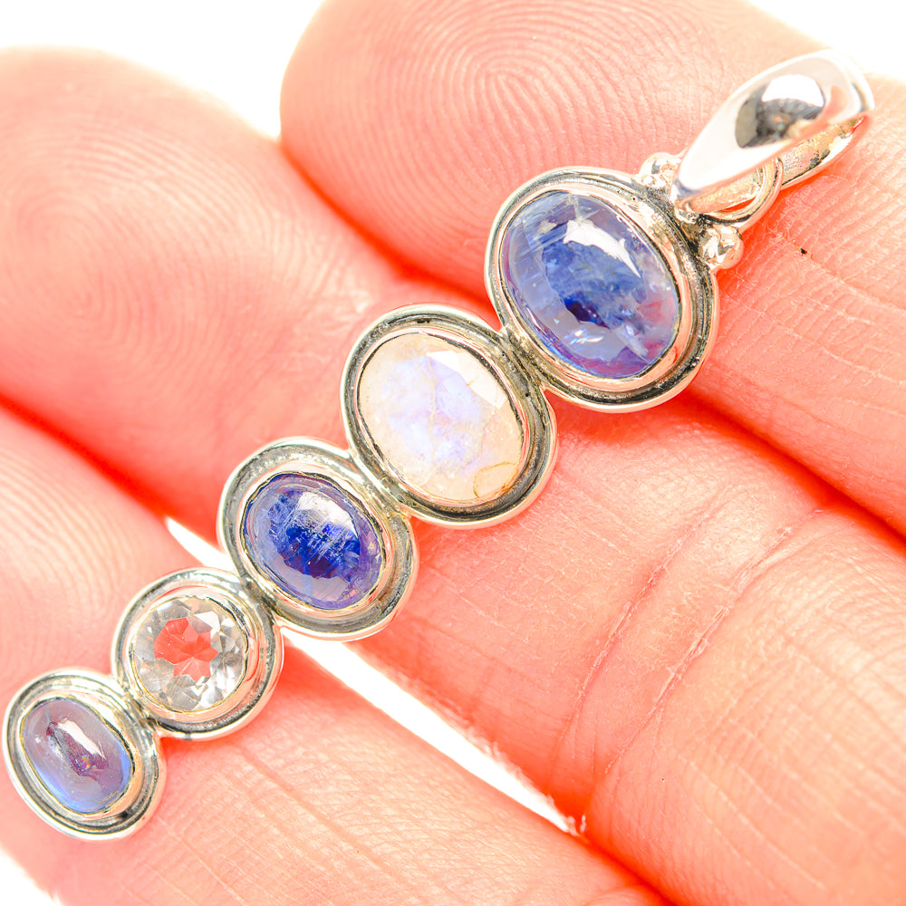 Kyanite Pendants handcrafted by Ana Silver Co - PD32223