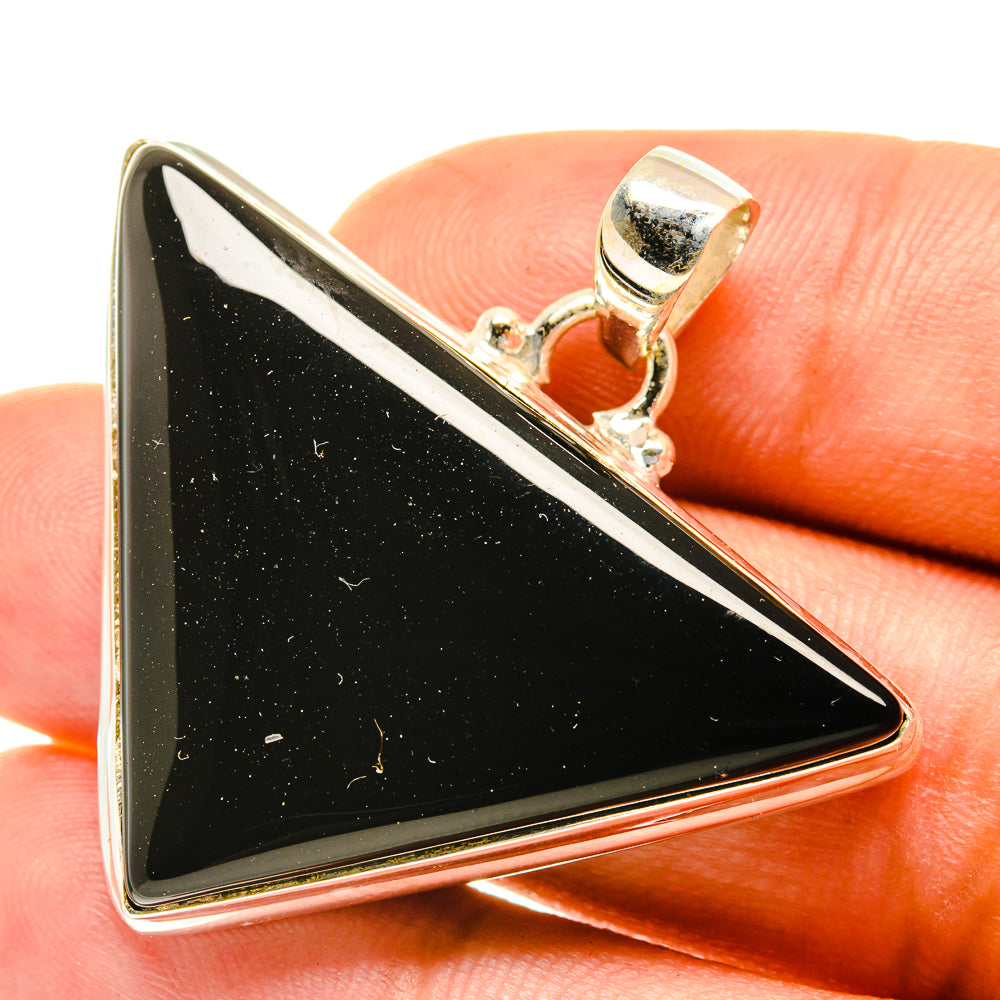 Black Onyx Pendants handcrafted by Ana Silver Co - PD3223