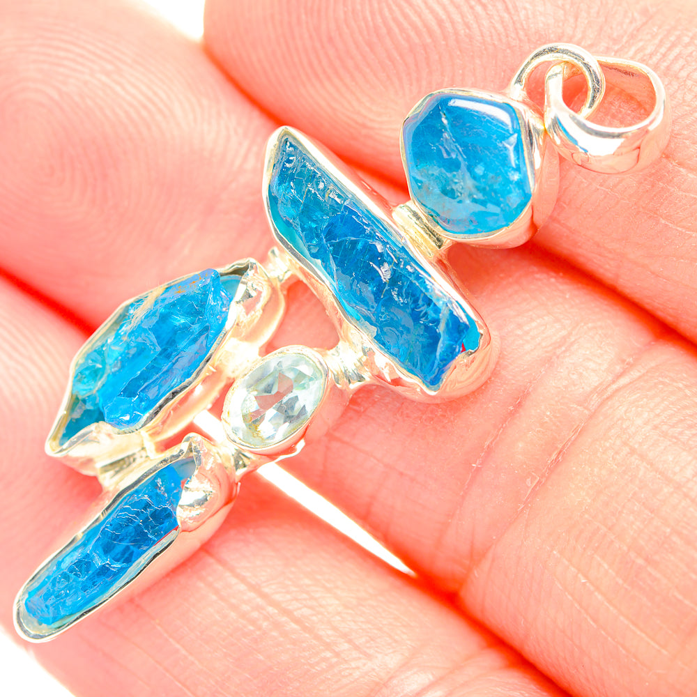 Apatite Pendants handcrafted by Ana Silver Co - PD32233