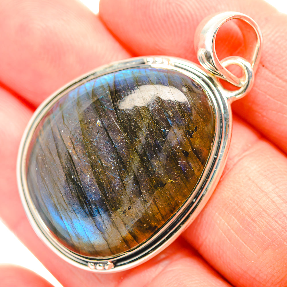 Labradorite Pendants handcrafted by Ana Silver Co - PD32239