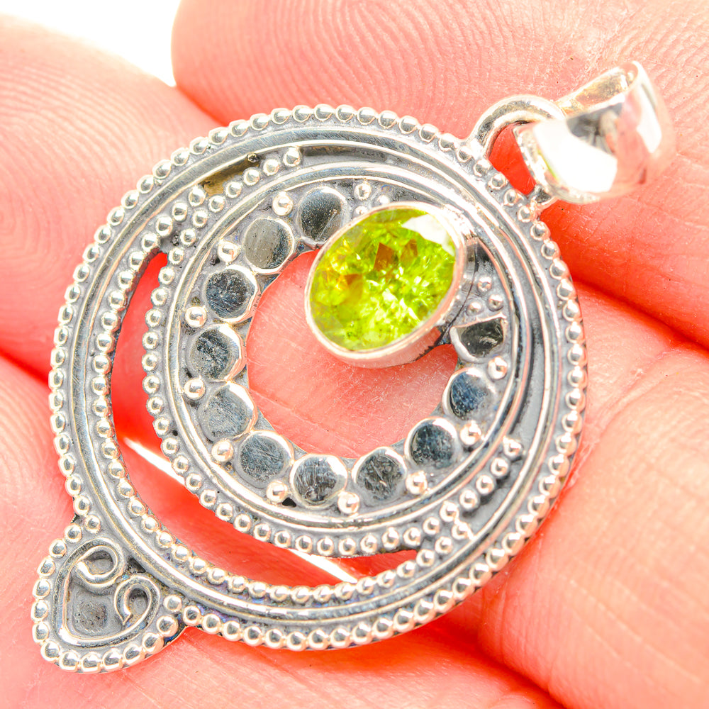 Peridot Pendants handcrafted by Ana Silver Co - PD32257