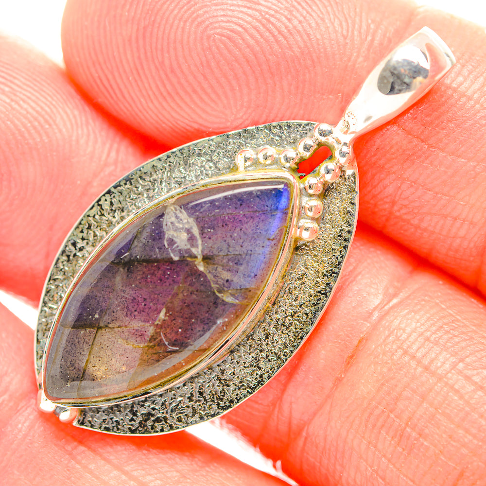 Labradorite Pendants handcrafted by Ana Silver Co - PD32263