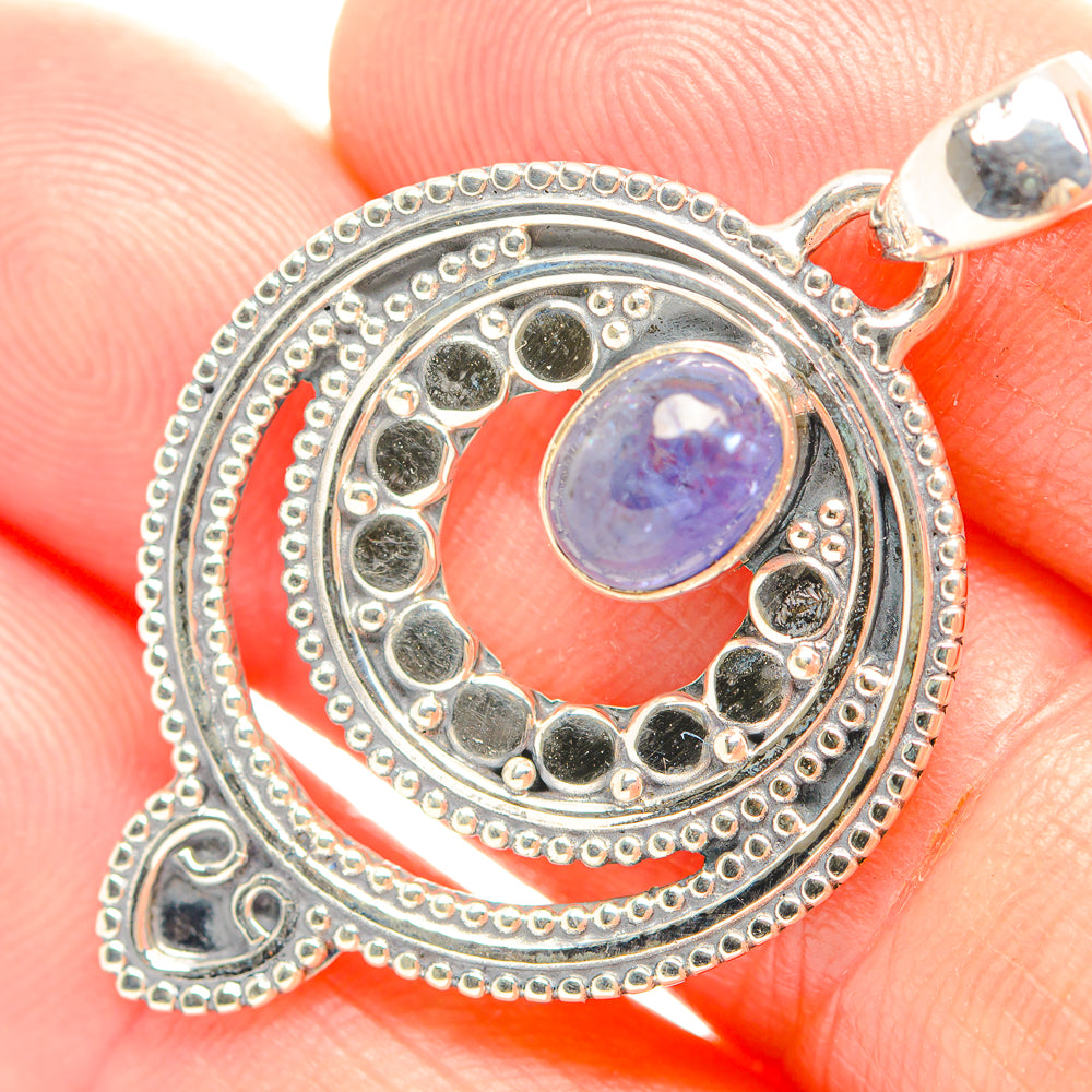 Tanzanite Pendants handcrafted by Ana Silver Co - PD32273