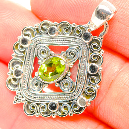 Peridot Pendants handcrafted by Ana Silver Co - PD32276