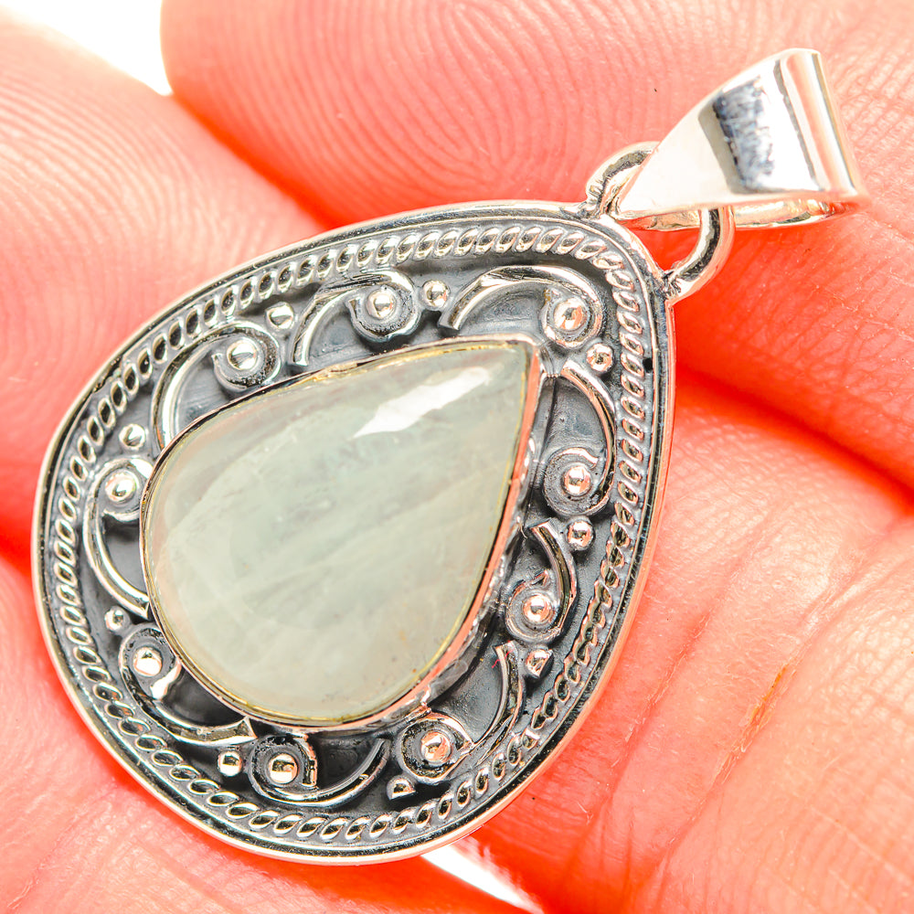 Aquamarine Pendants handcrafted by Ana Silver Co - PD32284