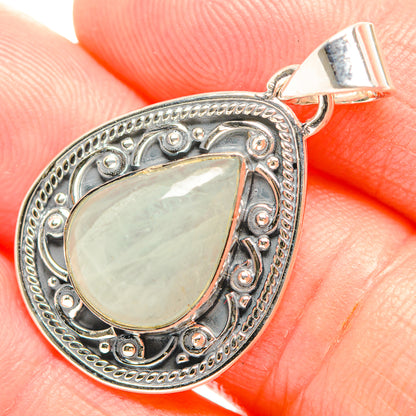 Aquamarine Pendants handcrafted by Ana Silver Co - PD32284